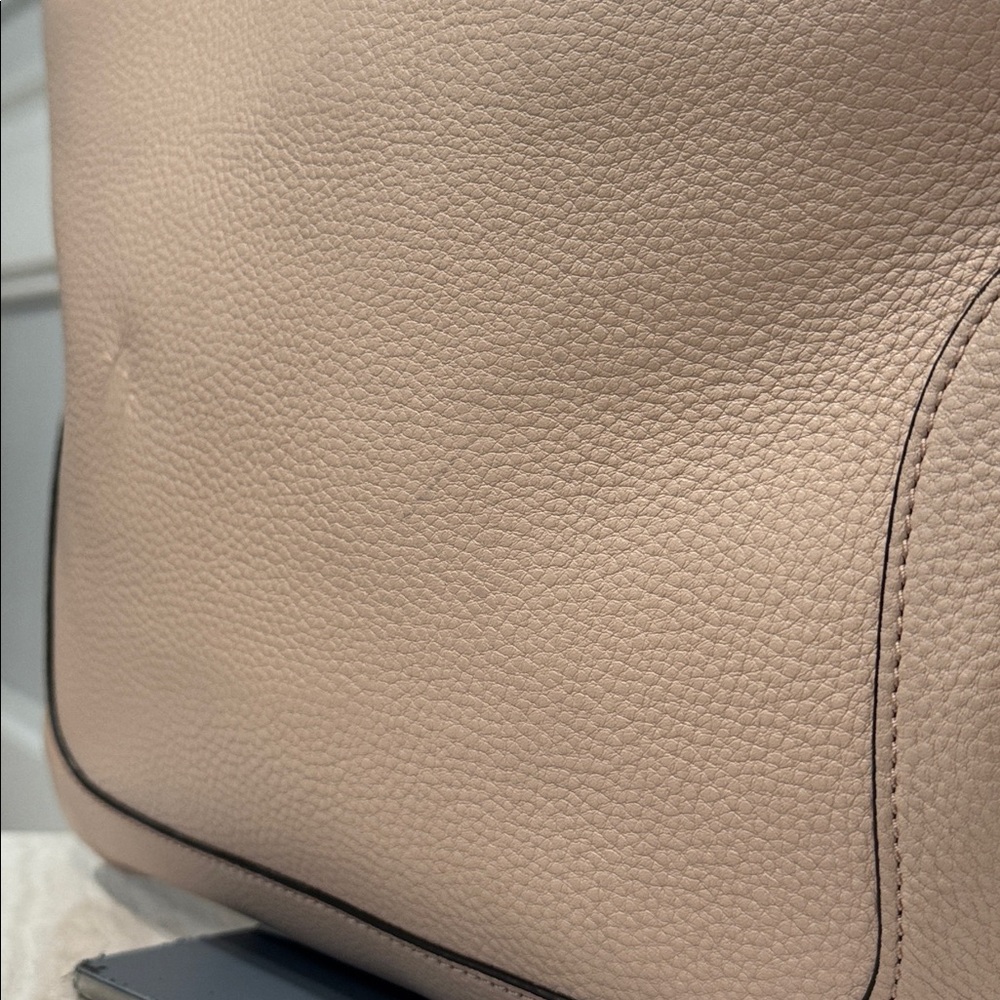 Tory Burch Marsden Swingpack Pink Blush Leather Gold Chain Convertible Crossbody - Picture 16 of 17
